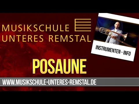 Instrumenten Information | Posaune | Musikschule Unteres Remstal