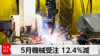 5月機械受注　12.4％減の9620億円　基調判断「持ち直しの動きがみられる」を維持