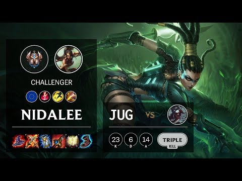 Nidalee Jungle vs Kayn - EUNE Challenger Patch 10.10