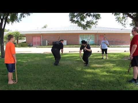 HSMA Double Stick Super Sinawali drill