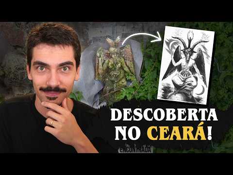 Quem é Baphomet? Estátua encontrada no Ceará!