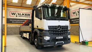 Eladó Mercedes-Benz AROCS 3440 *EURO 6* 8X2 FLATBED/CRANE – 2015 – GN65 AOJ* platós teherautó - Kép 4 | Autoline HU Mercedes-Benz AROCS 3440 *EURO 6* 8X2 FLATBED/CRANE – 2015 – GN65 AOJ* platós teherautó | Kép 4 - Autoline
