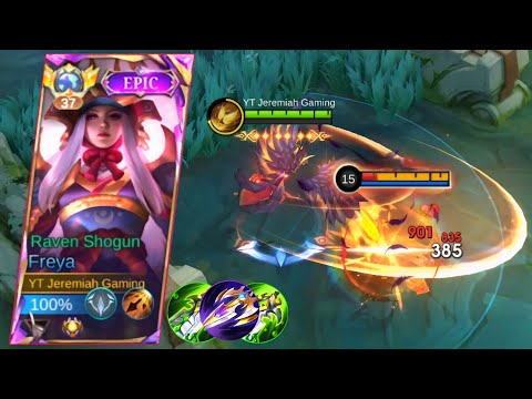 FREYA NEW ONE SHOT BUILD??? ( MUST TRY ) FREYA BEST BUILD 2026 - MLBB