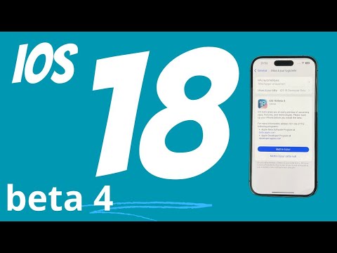 iOS 18 beta 4 disponible ! Quelles sont les nouveautés sur iPhone?
