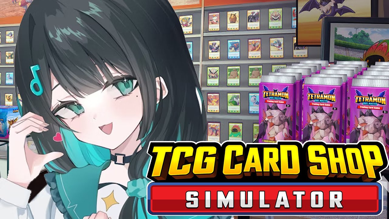 【TCG Card Shop Simulator】#2 我要成為斂財系Vtuber【泳彤 HK Vtuber】