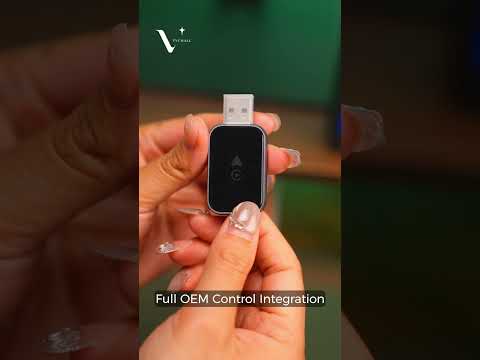 2 in 1 Wireless Carplay Android Auto Car Adapter Wired to Wireless Bluetooth WiFi USB Dongle