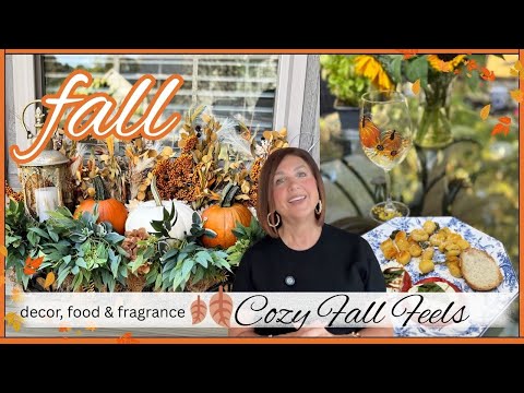 🍂NEW Cozy Vlog 🍁 | Decorate With Me FALL OUTDOOR Decor | Brown Butter Gnocchi & Aldi Haul