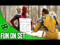 DEADPOOL WOLVERINE Fun Moments With Ryan Reynolds And Hugh Jackman