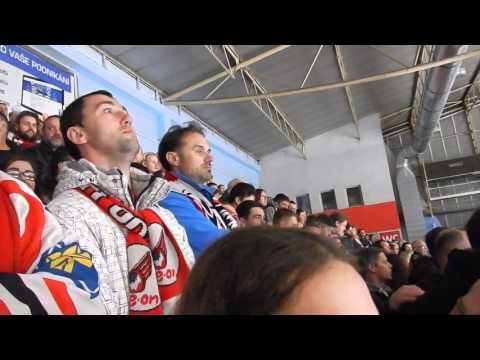 4. finále play off EBEL HC ORLI ZNOJMO vs. EC Red Bull SALZBURK - 8,4,2016 - česká hymna
