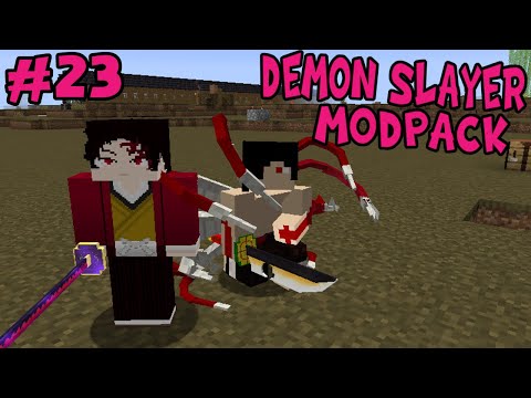 DEMON SLAYER FINAL FIANL BOSS! || Demon Slayer Modpack Episode 23 (Minecraft Demon Slayer Mod)