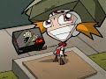 Invader Zim Chocolate Covered Ninja Star Cookies
