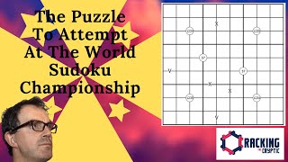 The Puzzle To Attempt At The World Sudoku Championship