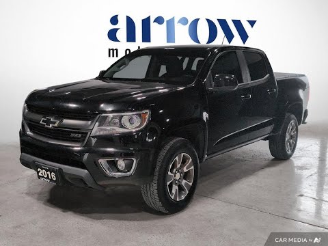 2016 Chevrolet Colorado in Black for sale at Arrow Motors in Aylmer, ON