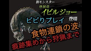 食物連鎖の波！ビビりながらイビルジョー【MHW/モンハンワールド】