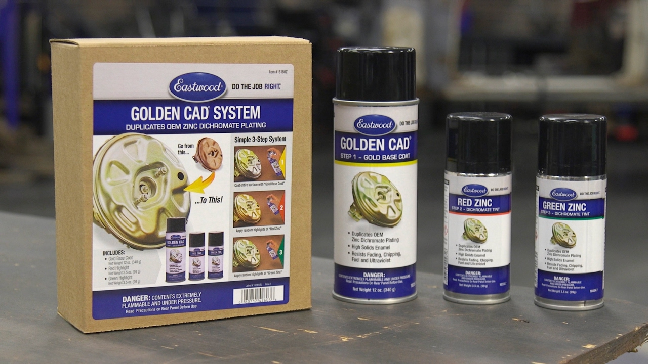 Replicate the Look of Golden CAD Plating in 3 Easy Steps! - Golden CAD Complete Kit - Eastwood
