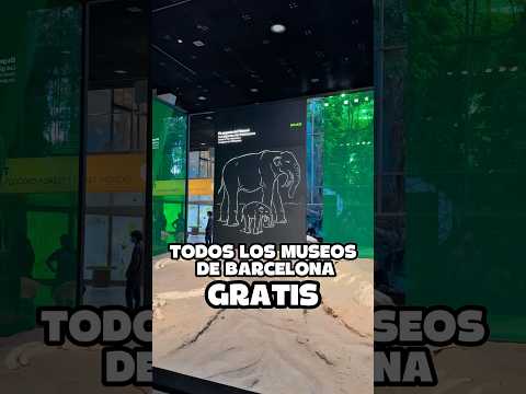 Entra Gratis a 95 museos de Barcelona! 🔥