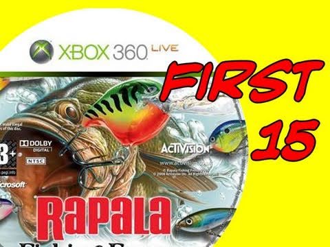 rapala fishing frenzy xbox 360 gameplay