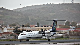 preview picture of video 'Olympic Air SX-OBG / Chios Airport'