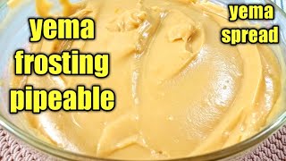 yema frosting recipe|yema spread|yema filling|easy to make yema frosting or filling for cakes