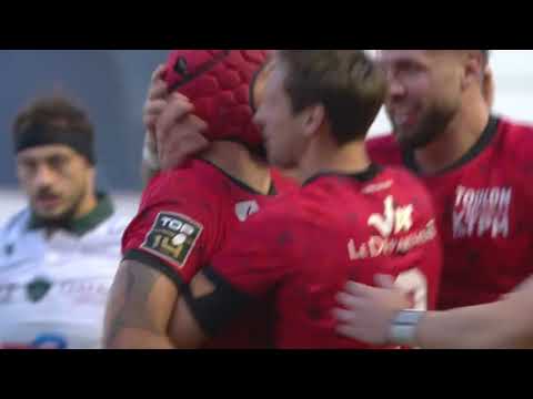 TOP 14 - Essai de Gianmarco LUCCHESI (RCT) - RC Toulon - Section Paloise