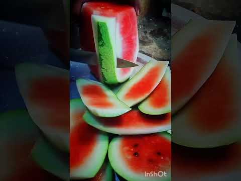 How to Cut Watermelon 😮#shorts#viral#trending