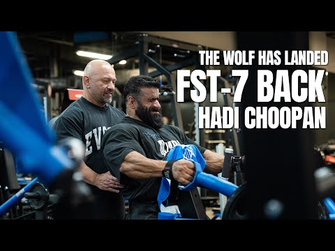 HE'S BACK | Hadi Choopan Demolishes an FST-7 Back Workout for the 2025 Olympia