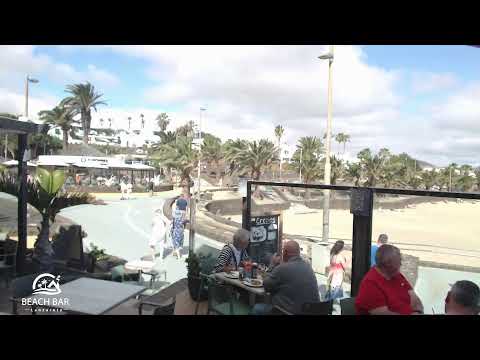 Webcam Lanzarote - Live Stream from the Beachbar in Costa Teguise