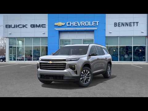 2026 Chevrolet Traverse AWD 4dr LT in Gray for sale at Bennett Chevrolet Cadillac Buick GMC Ltd. in Cambridge, ON