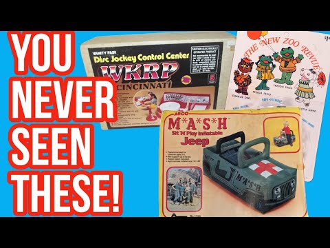 20 Vintage Toys You Never Have Seen!