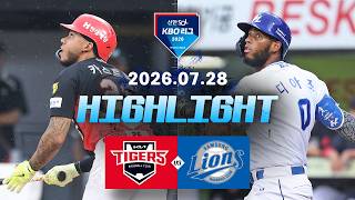 Samsung Lions vs Kia Tigers