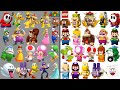 Every Mario Party 10 Character In The Mystery Block Vs LEGO