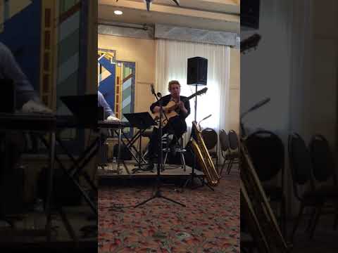 Jack Petersen introducing great Howard Alden solo piece