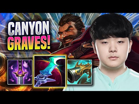 CANYON IS A GOD WITH GRAVES! - DK Canyon Plays Graves JUNGLE vs Bel'veth! | Season 2022