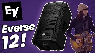 Video thumbnail for A Weatherised, Portable, Battery Powered, 12" PA With Amazing Specs! - The Electro-Voice EVERSE 12 by PMTVUK