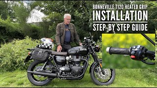 Triumph Bonneville T120 Heated Grips Installation | Step-by-Step Guide, better than Oxford ?