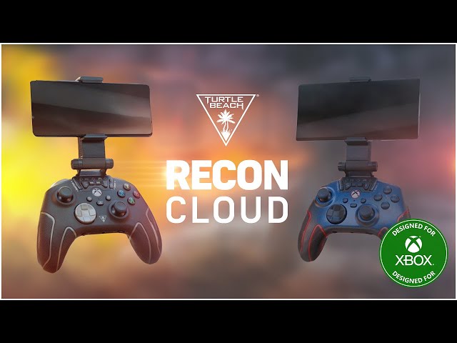 Turtle Beach Recon Cloud Bleu, Orange Bluetooth/USB Manette de jeu Android,  PC, Xbox, Xbox One, Xbox Series S, Xbox Series X