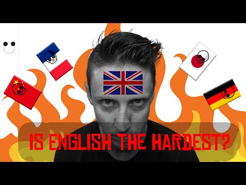 Is English the hardest language to learn?