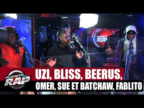 [Exclu] Uzi "Cité" ft Bliss, Beerus, Omer, Fablito, Sué et Batchaw #PlanèteRap