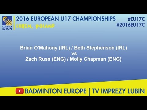 #2016EU17C Lubin - Brian O'Mahony & Beth Stephenson VS Zach Russ & Molly Chapman