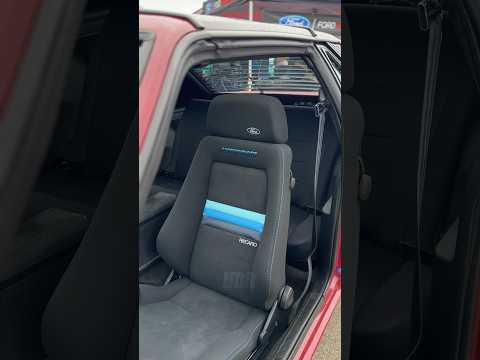 All-New Ford Motorsport Recaro seats and car cover?? For the Fox Body??? #latemodelresto #shorts