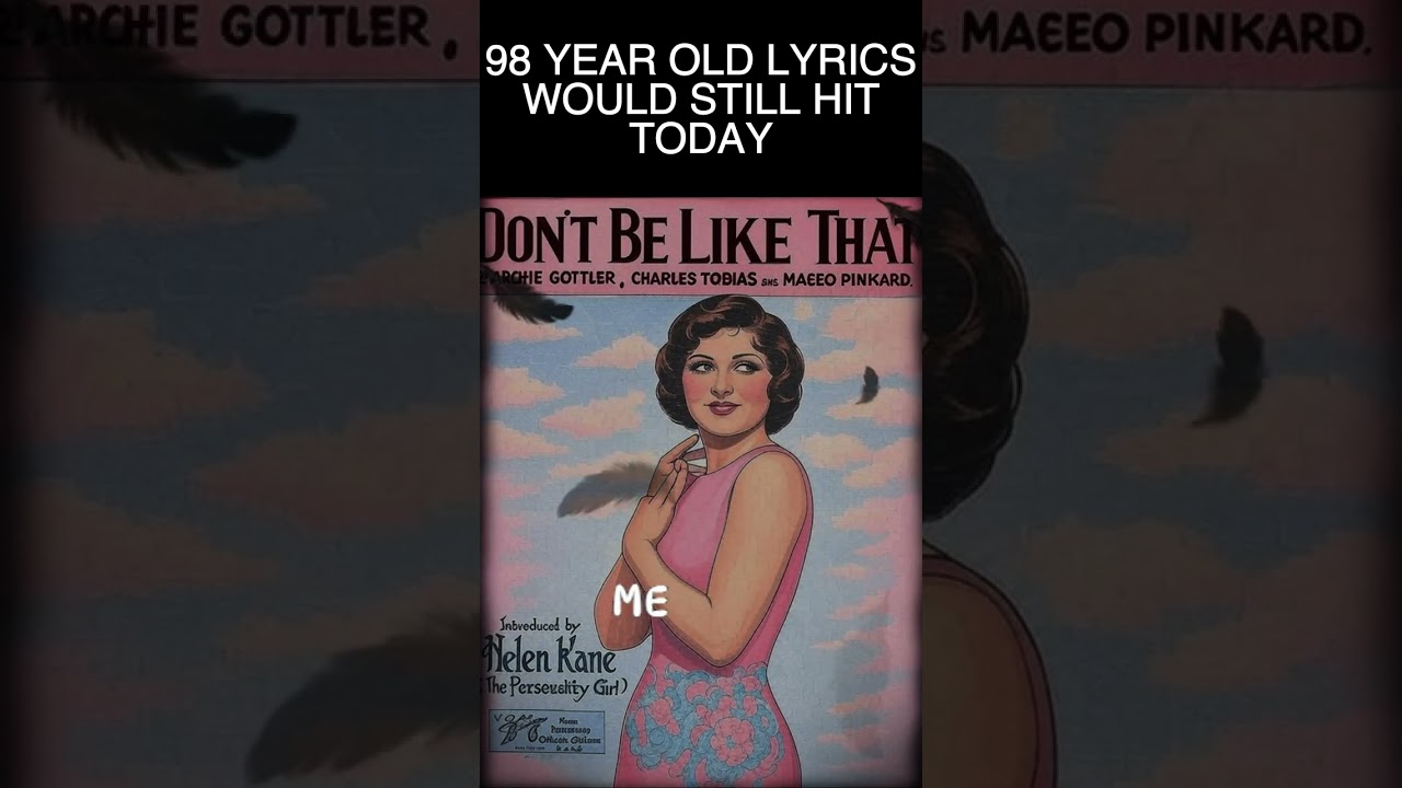 30 Second Clip “Don’t Be Like That”