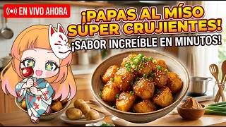 【#VtuberEspañol】Cocinando Miso Potato: ¡Snack japonés dulce y salado! 🥔✨
