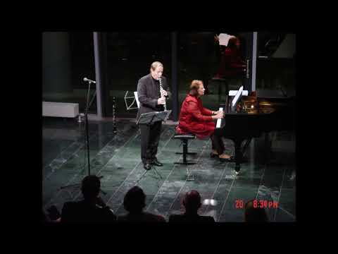 Louis Cahuzac : Cantilène (clarinet-piano)