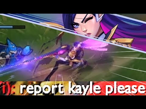 kayle only lost $2 to my caitlyn top (ultimate skin cool animation)