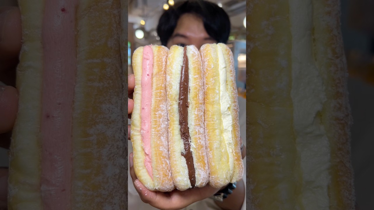 มิสเตอร์โดนัท มีโดนัทที่ไม่ใช่แบบกลมแล้ววว นุ่มมมม เบา ฟู