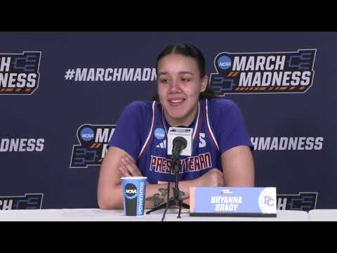 Presbyterian First Round Postgame Press Conference - 2024 NCAA Tournament