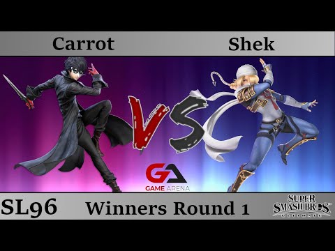 SmashLAN'd 96 - Winners Round 1: Carrot (Joker) vs Shek (Sheik)