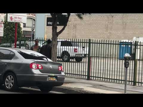 Father & Son Domestic Violence Downtown LA