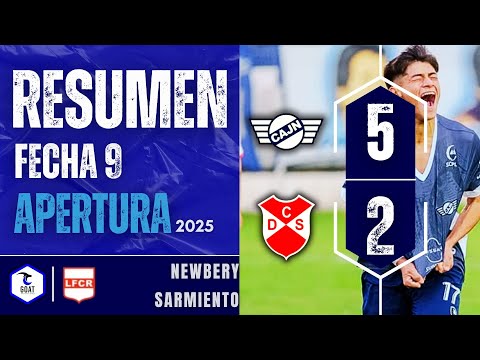 EL LOBO MORDIÓ DE LOCAL | NEWBERY 5 - 2 SARMIENTO | RESUMEN Fecha 9 - Apertura 2025