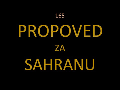 165 POSLEDNJA VREMENA - Propoved za sahranu. Tekstovi koji govore da je smrt pobeđeni neprijatelj